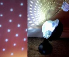 Christmas lights projector