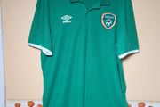 Umbro Ireland Jersey T Shirt Size Large Mens