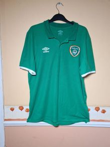 Umbro Ireland Jersey T Shirt Size Large Mens