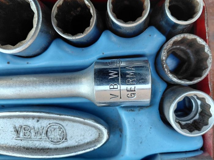 VBW Germany Vintage Socket Set  1970s