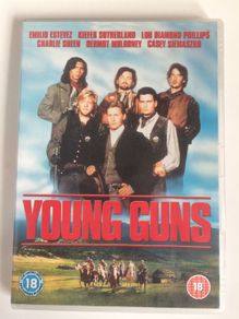 Young Guns [1988] Emilio Estevez, Keifer Sutherland, Jack Palance & Charlie Sheen [Movie DVD]
