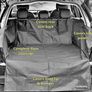 Boot Liner Bumper Protector For Cars SS4612 - Universal Fit Heavy Duty Wipe Clean Tear Proof Image 2