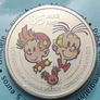 Belgium 5 Euro Base Metals Brilliant Uncirculated Coin 2023 - 85 years Spirou & Fantasio (Color) - Belgian Coincard Catalogue Image 2