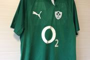 Ireland Rugby Jersey. Season 2011/2012. Official Puma Mens Home Jersey. Authentic Original From 2011. Not A Modern Day Remake.