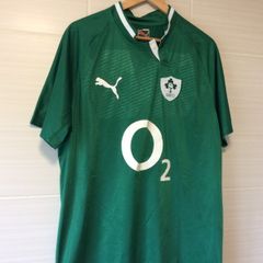 Ireland Rugby Jersey. Season 2011/2012. Official Puma Mens Home Jersey. Authentic Original From 2011. Not A Modern Day Remake.