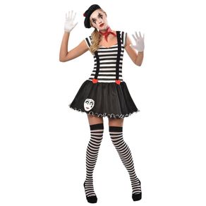 Costume Miss Mime AMscan Adult Large GB 14/16 New