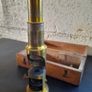 Antique Brass Pocket Microscope Image 4