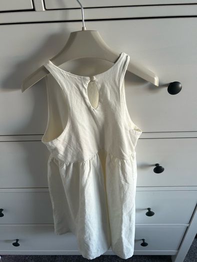 7y Zara cream dress BNWT