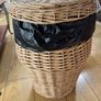 wicker laundry basket Image 2
