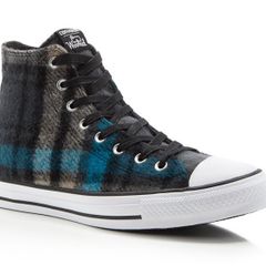 Converse Men's Chuck Taylor All Star Woolrich Plaid High Top