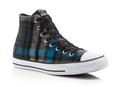 Converse Men's Chuck Taylor All Star Woolrich Plaid High Top