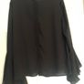 Warehouse black chiffon blouse - sz 14 Image 3
