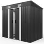 Garden Shed, Galvanised Metal3.35 M2 Incl. Sliding Door Image 3