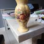 Ansley Vintage Orchard  Gold  Vase.  In Perfect Condition. Image 2