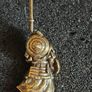Miniature brass samurai figures ( 4 ) Image 6