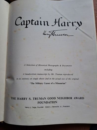 Captain Harry (Harry Truman)