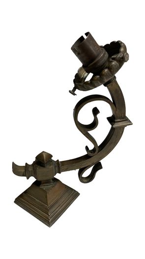 Antique French Bronze Wall Sconce