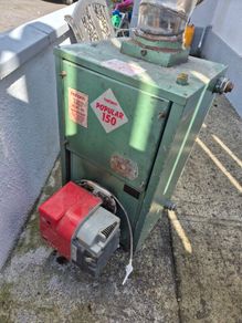 oil burner working 100%