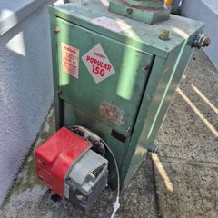 oil burner working 100%