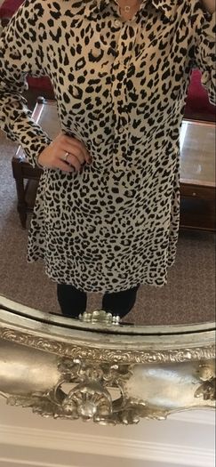 & Other Stories Leopard Mini Dress