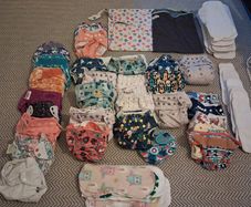 Cloth nappies bundle