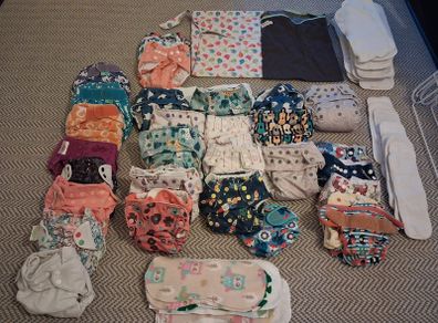 Cloth nappies bundle
