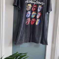 Rolling Stones tee shirt Sz M (Fit 10-12UK)