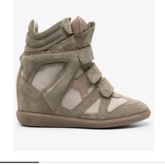 Isabel Marant Bekett Wedge Trainers E525 in BTs