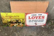 Selection of Metal Signs