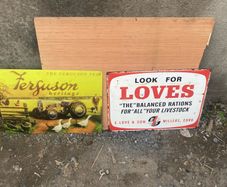 Selection of Metal Signs