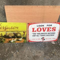 Selection of Metal Signs