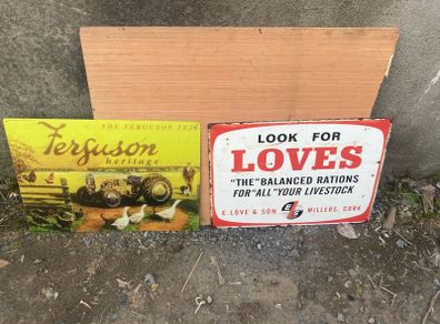 Selection of Metal Signs