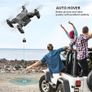 Mini Professional Drone Portable RTF Foldable RC Quadcopter with 4 Batteries Image 3