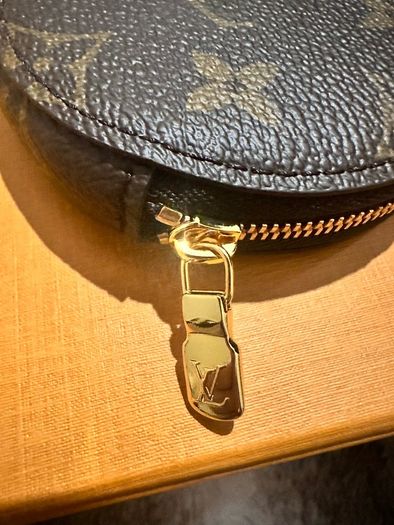 Authentic Louis Vuitton Round Coin Purse