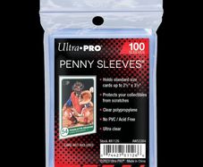 10 Packs of Ultra Pro Penny Card Sleeves for Pokemon Magic Protect TCG Cards New