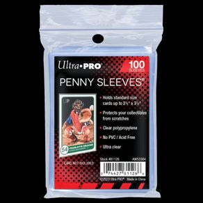 10 Packs of Ultra Pro Penny Card Sleeves for Pokemon Magic Protect TCG Cards New