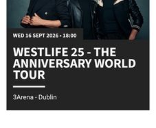 westlife tickets