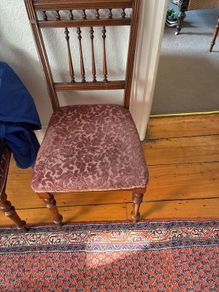 4 Edwardian chairs