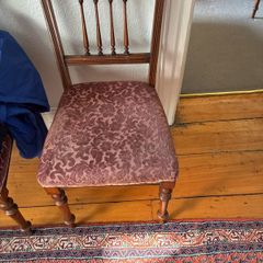 4 Edwardian chairs