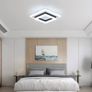 NEW SALE | LED Ceiling Light, 24W Modern Ceiling Lamp, Square LED Ceiling Lights for Bedroom Hallway Office Kitchen Living Room, Cold White 6500K Image 2