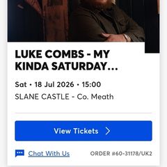Luke Combs Tickets