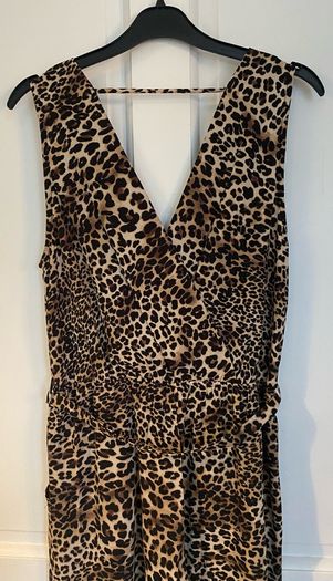 Leopard print jumpsuit Size 12 BNWOT