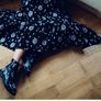 Navy Designer Erdem for H&M biker boots Image 6