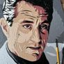 Robert De Niro portrait painting canvas art movie icon Image 4