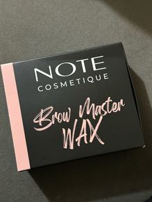 Note cosmetics brow master wax huge pot tested once