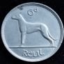 Ireland - 1934 - 6 Pence - Wolfhound - EF - KM.5 - [2766] Image 2