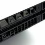 PlayStation 4 Later C-Chassis Model in Black with Blue Controller Image 7