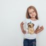 Cute Funny Animals Unicorns Printed Girls T-shirt Tee Top Shirt Birthday Girl Tees Tops Shirts Image 3