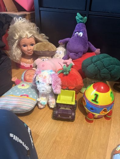 Big bag with toys