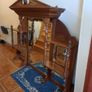 antique overmantle Image 3